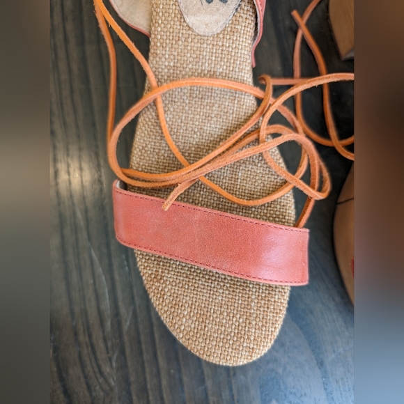 Free People Aurora tie wrap clogs - Picture 7 of 13